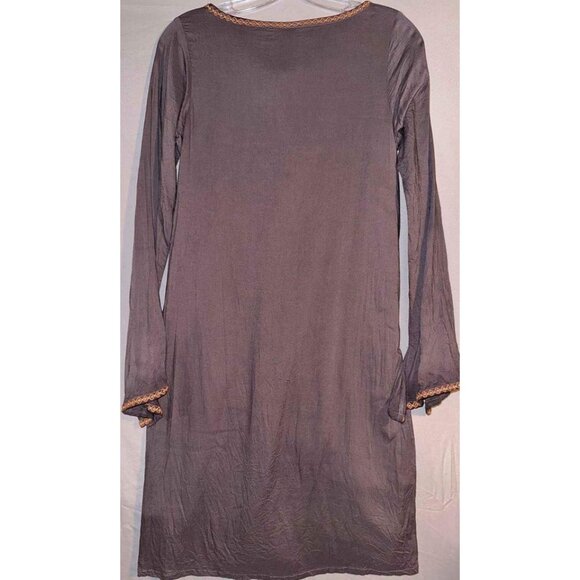 Wrangler Womens Embroidered Long Sleeve Dress With Dreamcatcher Design - Picture 7 of 9